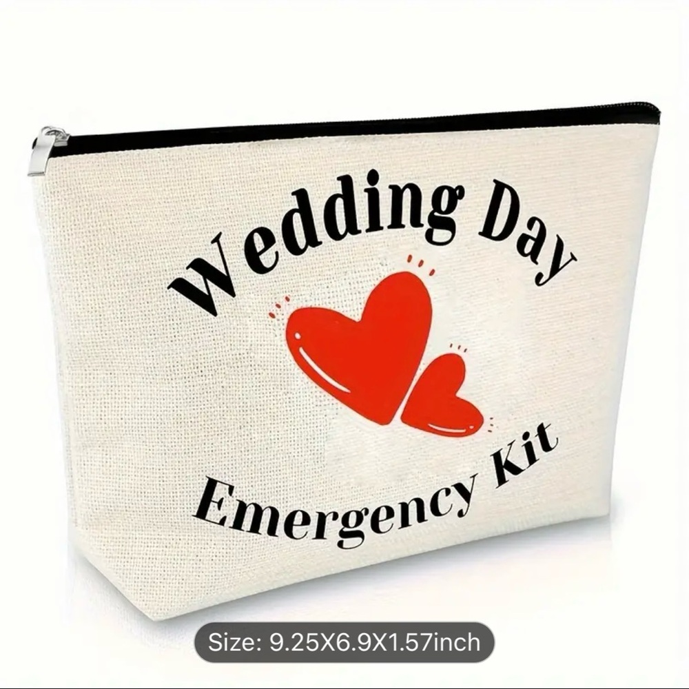 Wedding day emergency bag